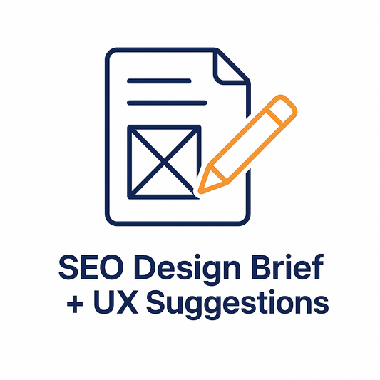 SEO Design Brief + UX Suggestions