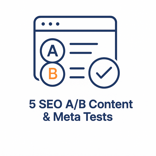 5 SEO A/B Content & Meta Tests